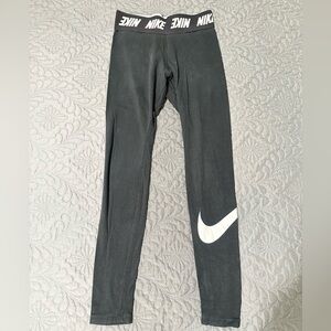 Nike Black and White Performance Leggings